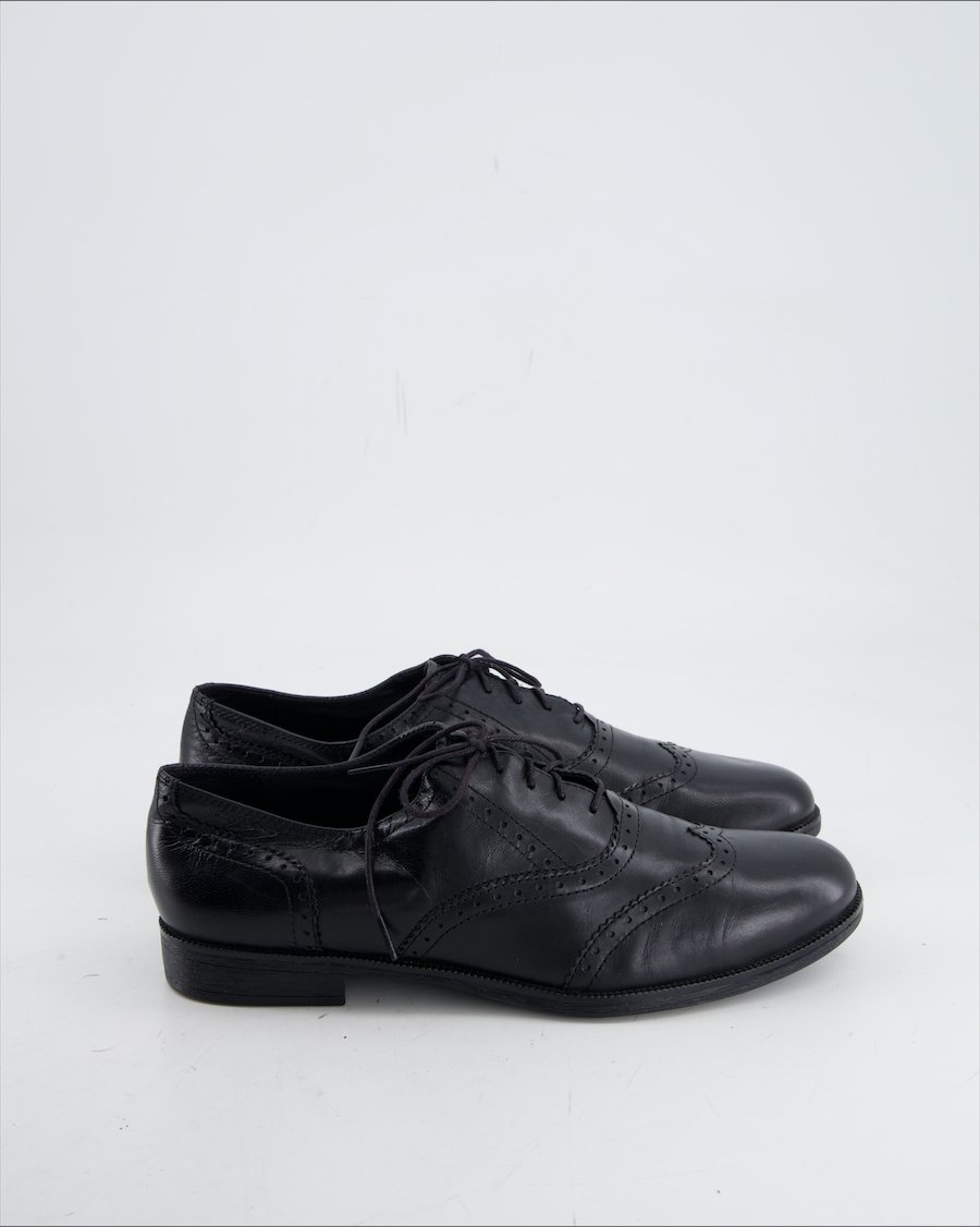 Vagabond Flats Leather Black Eu 40