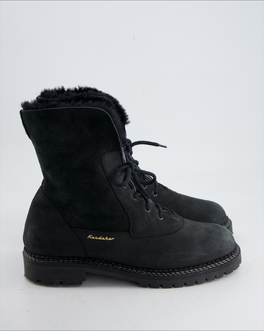 Kandahar Boots Leather Black Eu 40