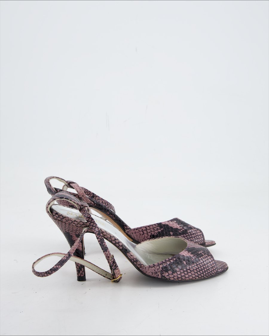 Madeleine Heels Leather Pink Eu 37