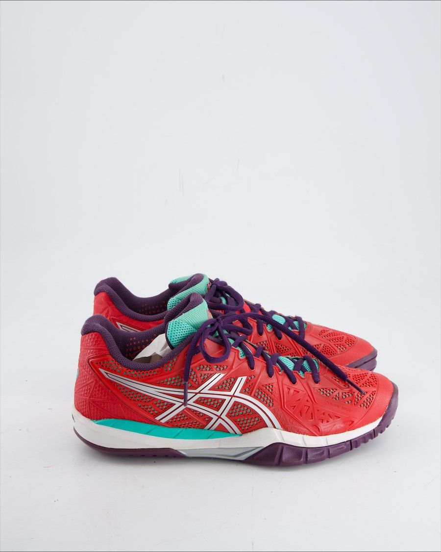 Asics Trainers Leather Red Eu 40.5
