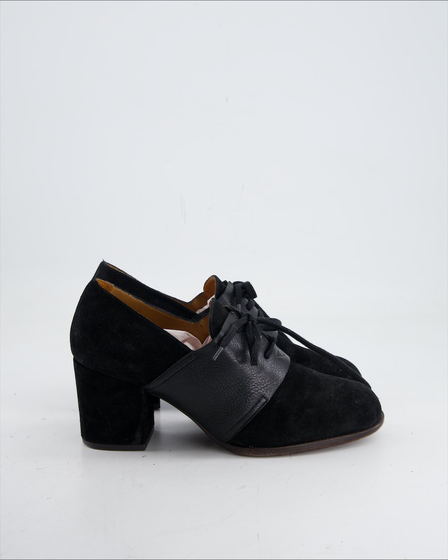 Chie Mihara Heels Leather Black Eu 39