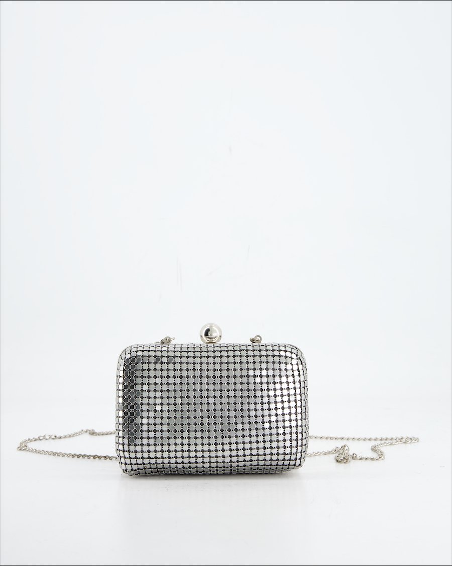 Maddison Handbag Metallic Silver