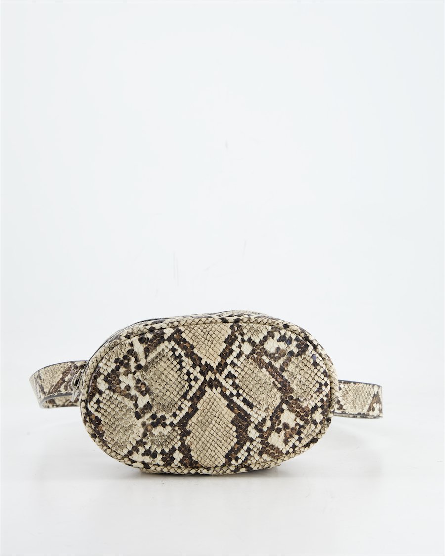 Stradivarius Bum Bag Polyurethane Beige