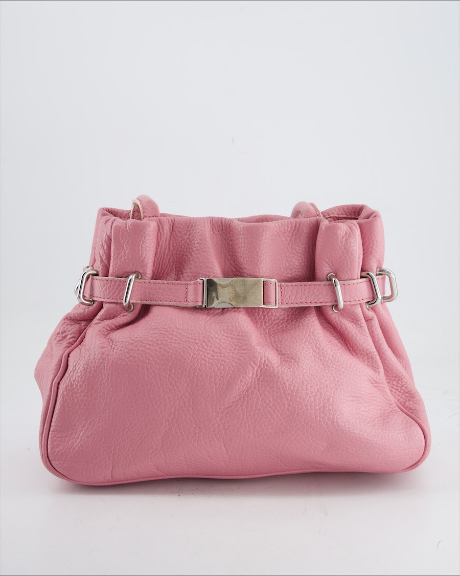 Unbranded Shoulder Bag Leather Pink