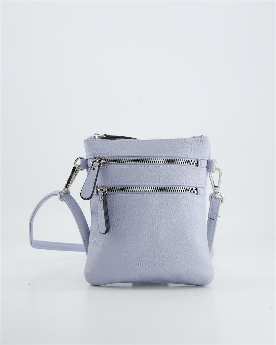 Emily & Noah Crossbody Bag Leather Turquoise