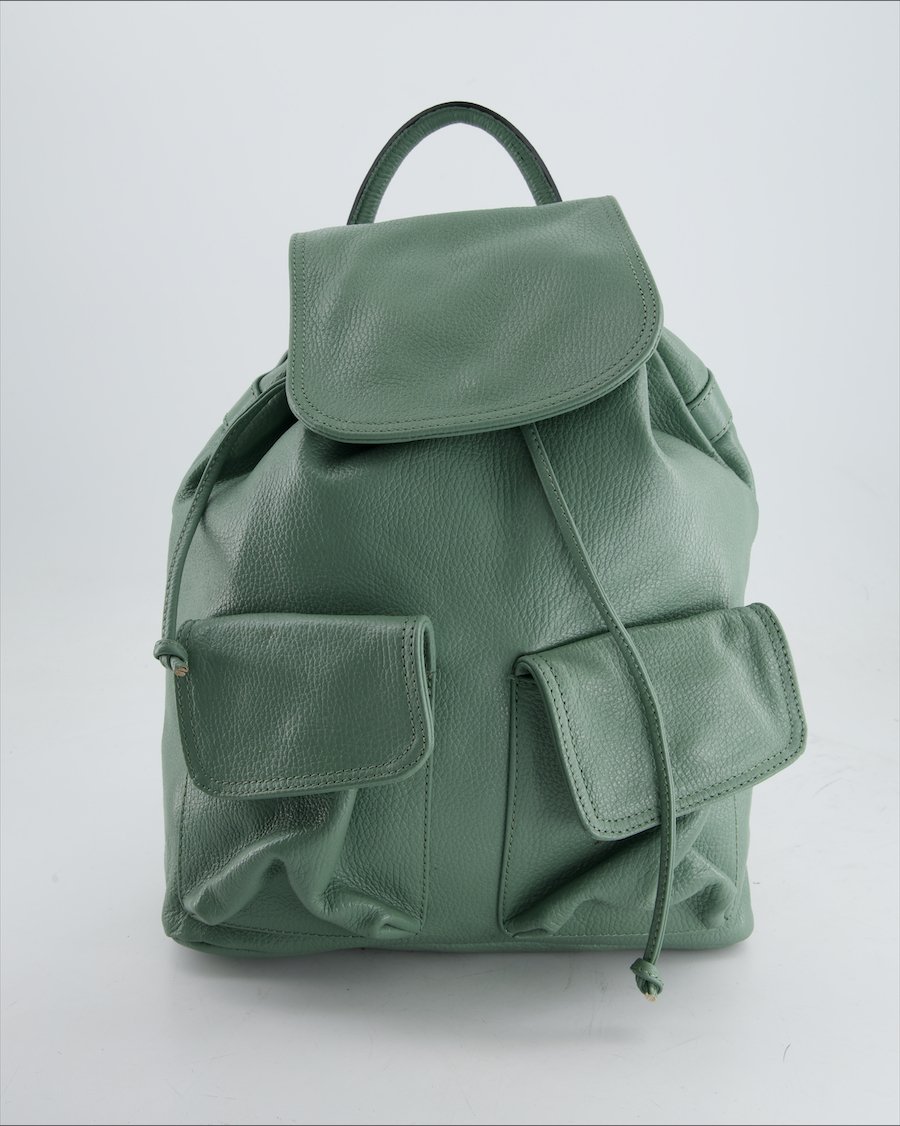 Unbranded Backpack Leather Green