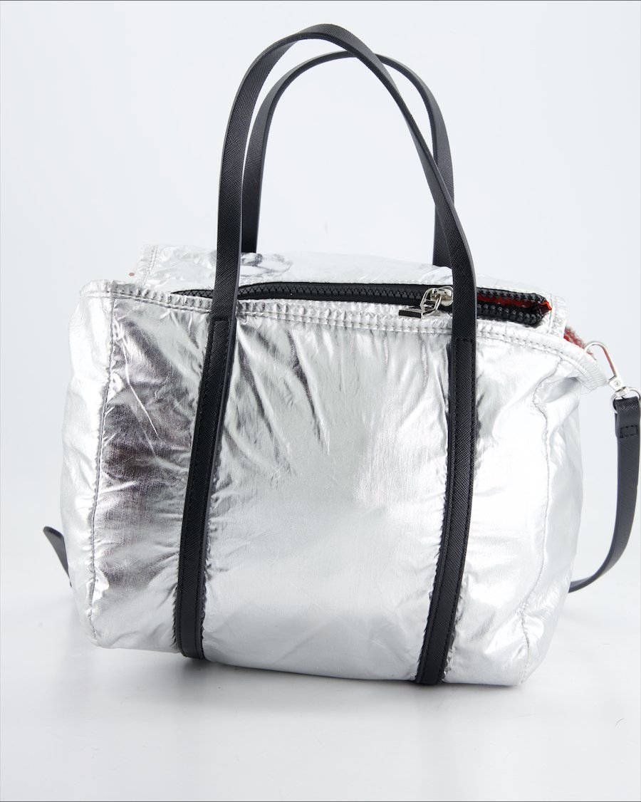 Zara Crossbody Bag Polyester Silver
