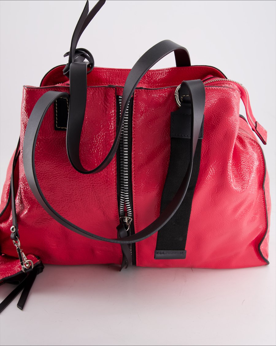 Rebelle Shoulder Bag Leather Pink