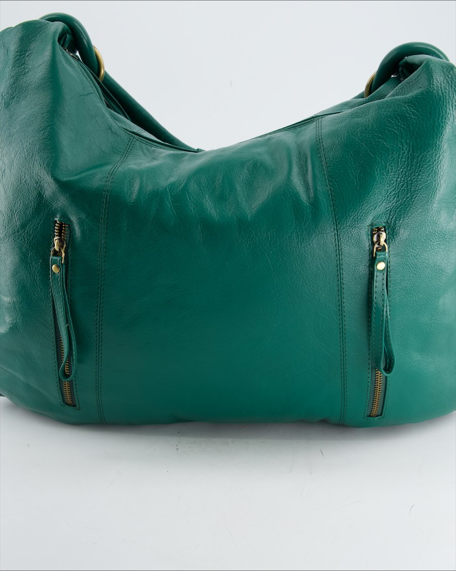 Unbranded Shoulder Bag Leather Green