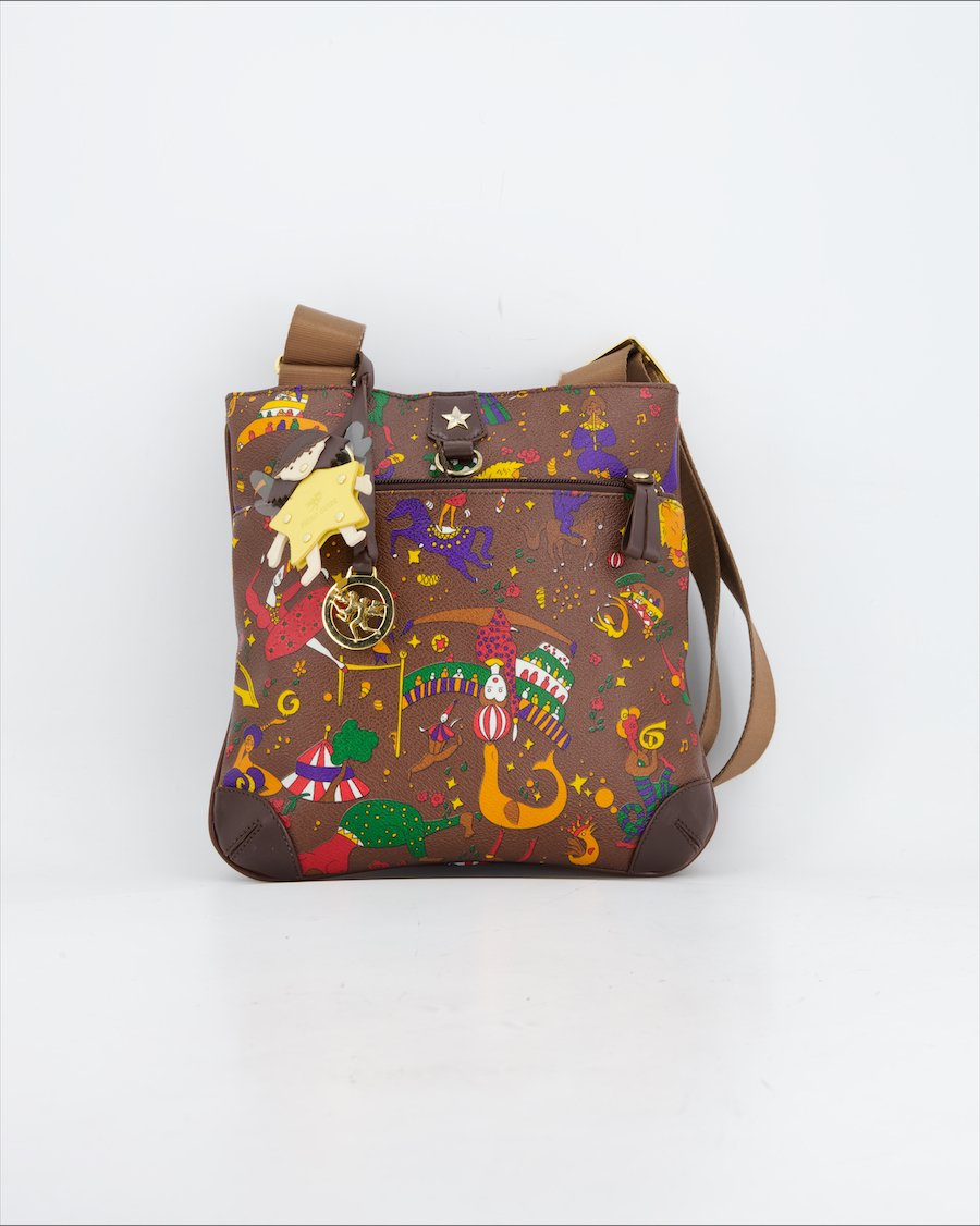 Piero Guidi Crossbody Bag Leather Multicolour