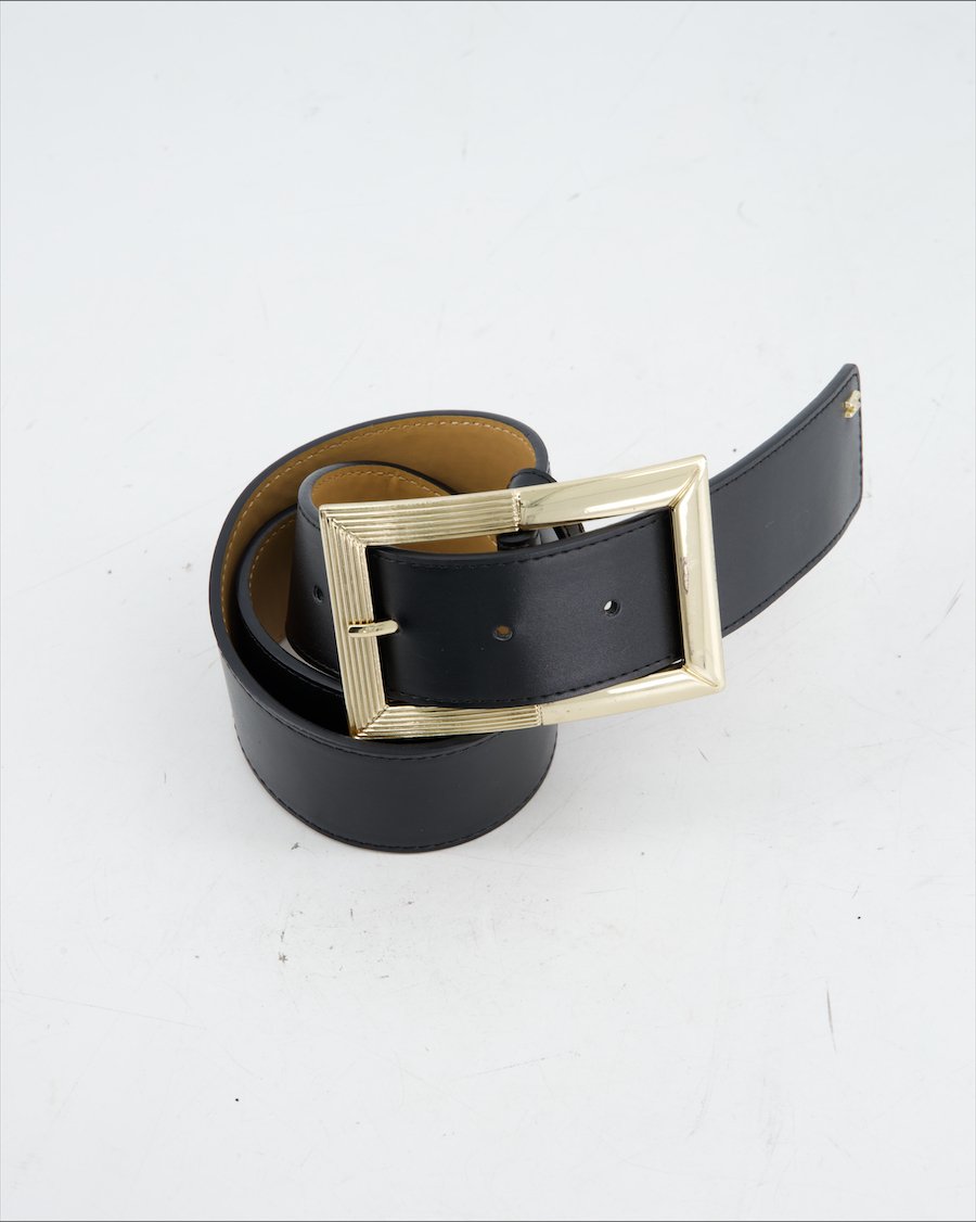 Elisabetta Franchi Belt  Leather Black