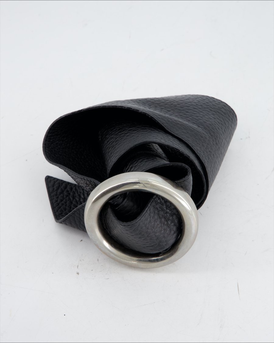 Orciani Belt Leather Black