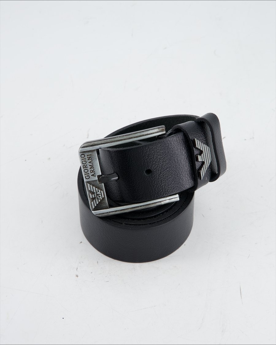 Giorgio Armani belt Leather Black