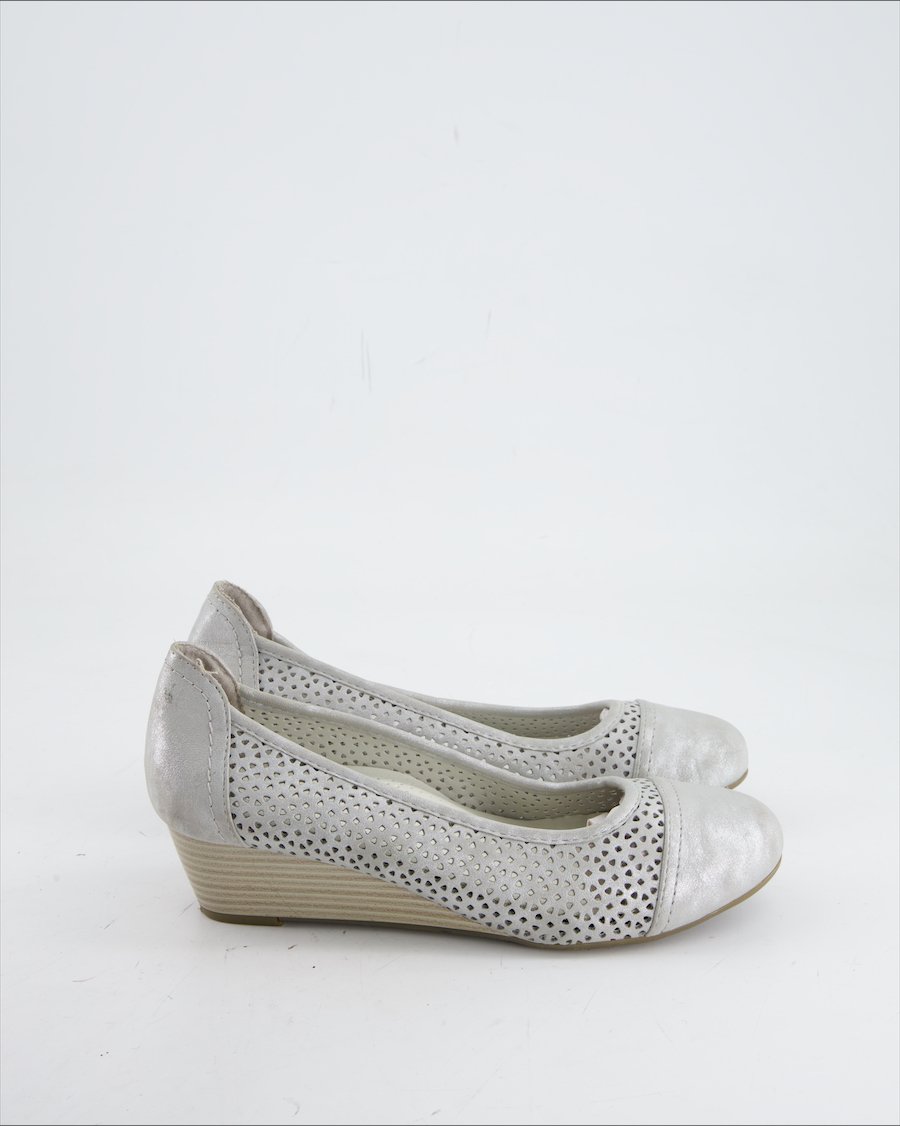 Easy Street Flats Leather Grey Eu 38.5