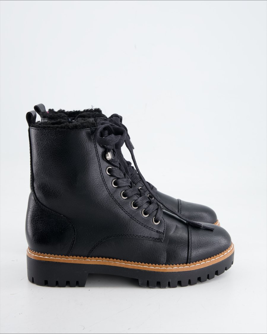 Landorover Boots Leather Black Eu 37