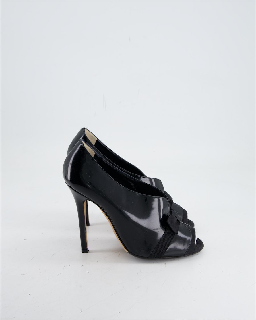 Dolce & Gabbana Heels Leather Black Eu 38