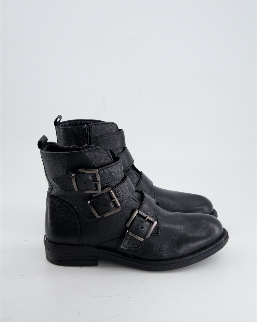 Fortini Ankle Boots Leather Black Eu 38