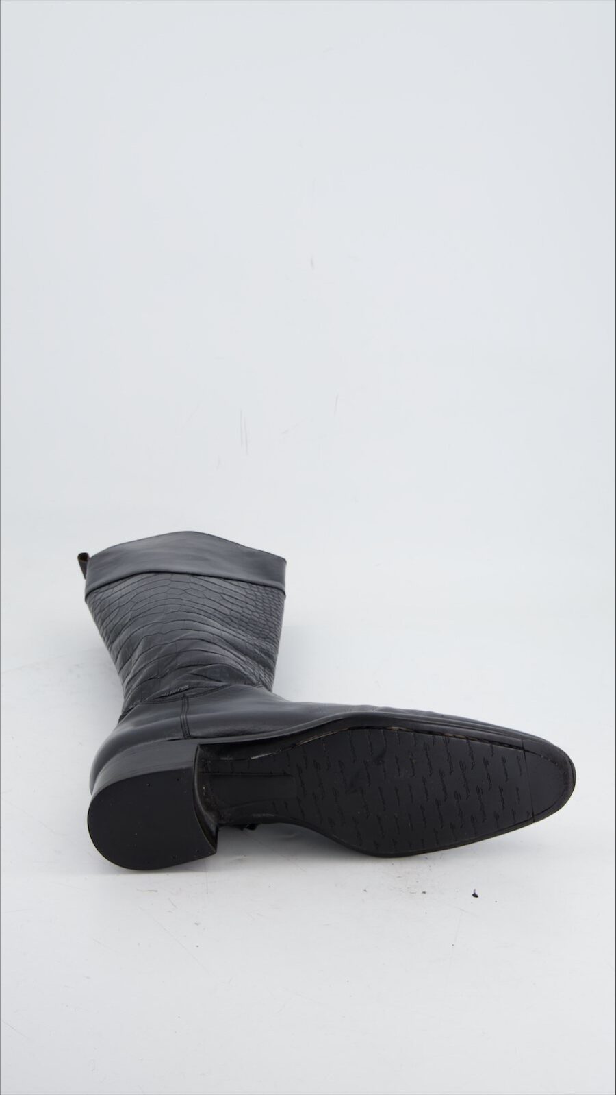 Santoni Boots Leather Black Eu 37 - immagine 5