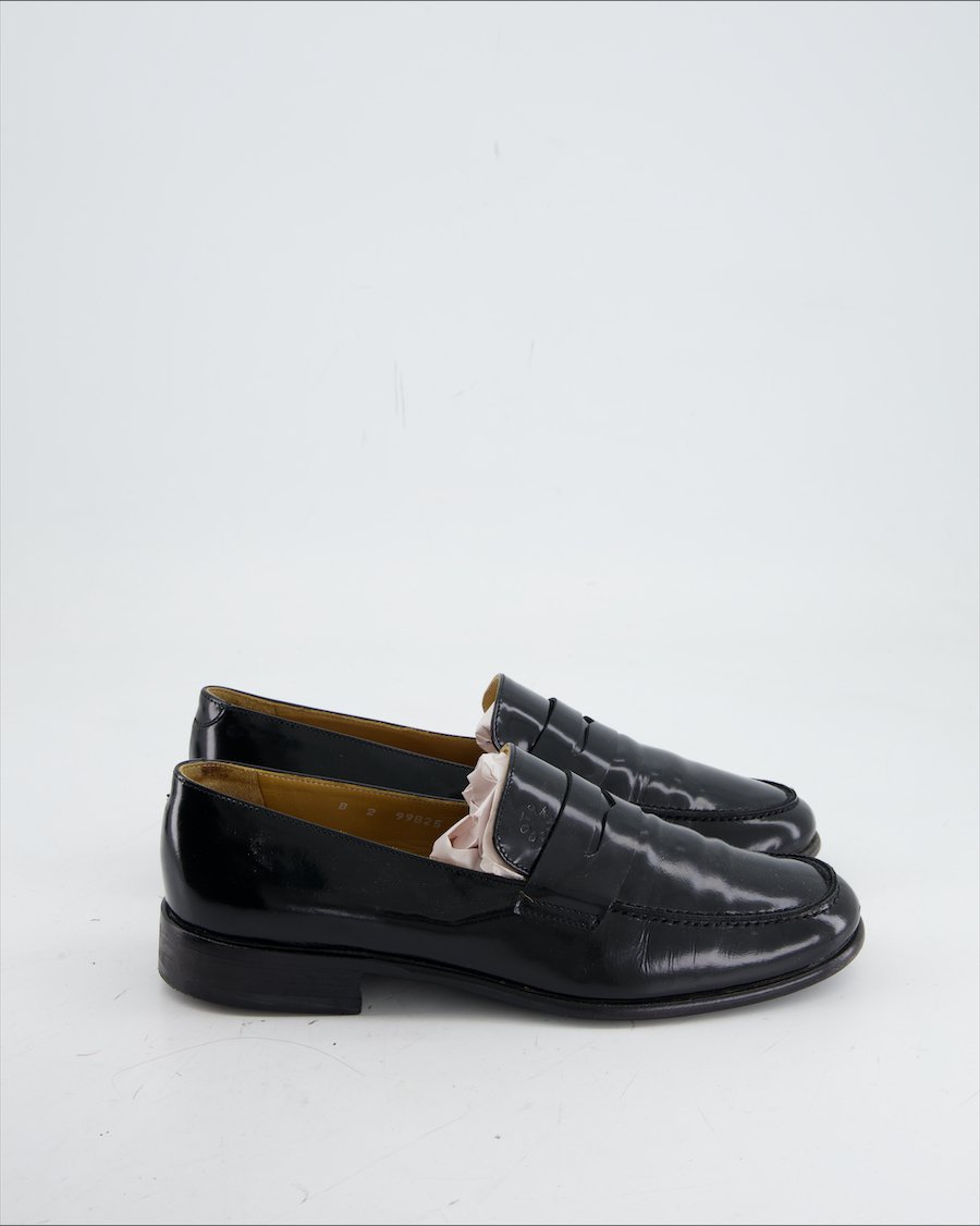 Navyboot Flats Leather Black Eu 37