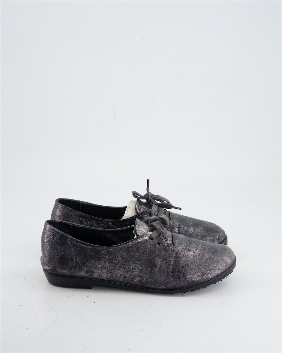 Kudeta Flats Leather Silver