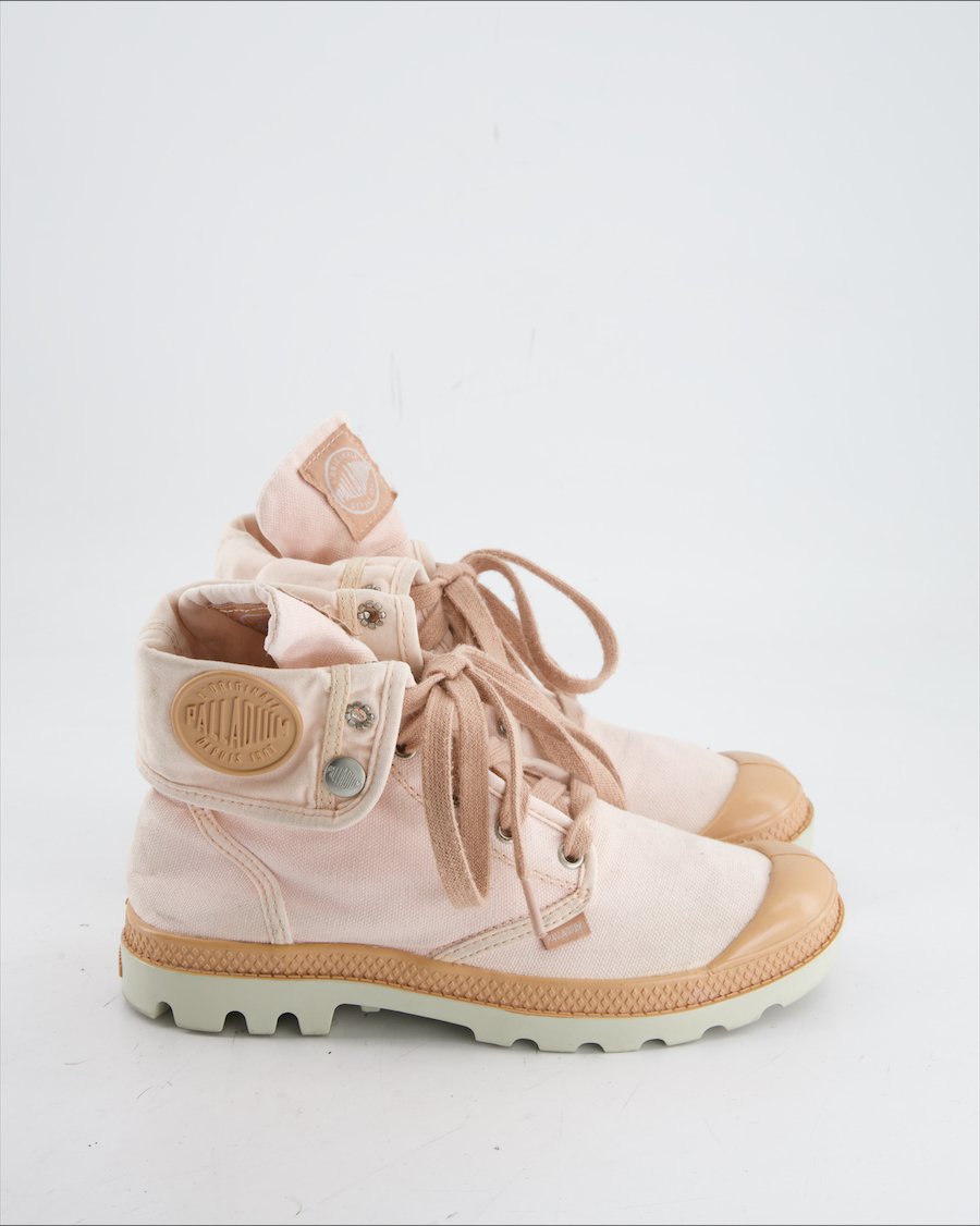 Palladium Boots Cloth Pink Eu 39