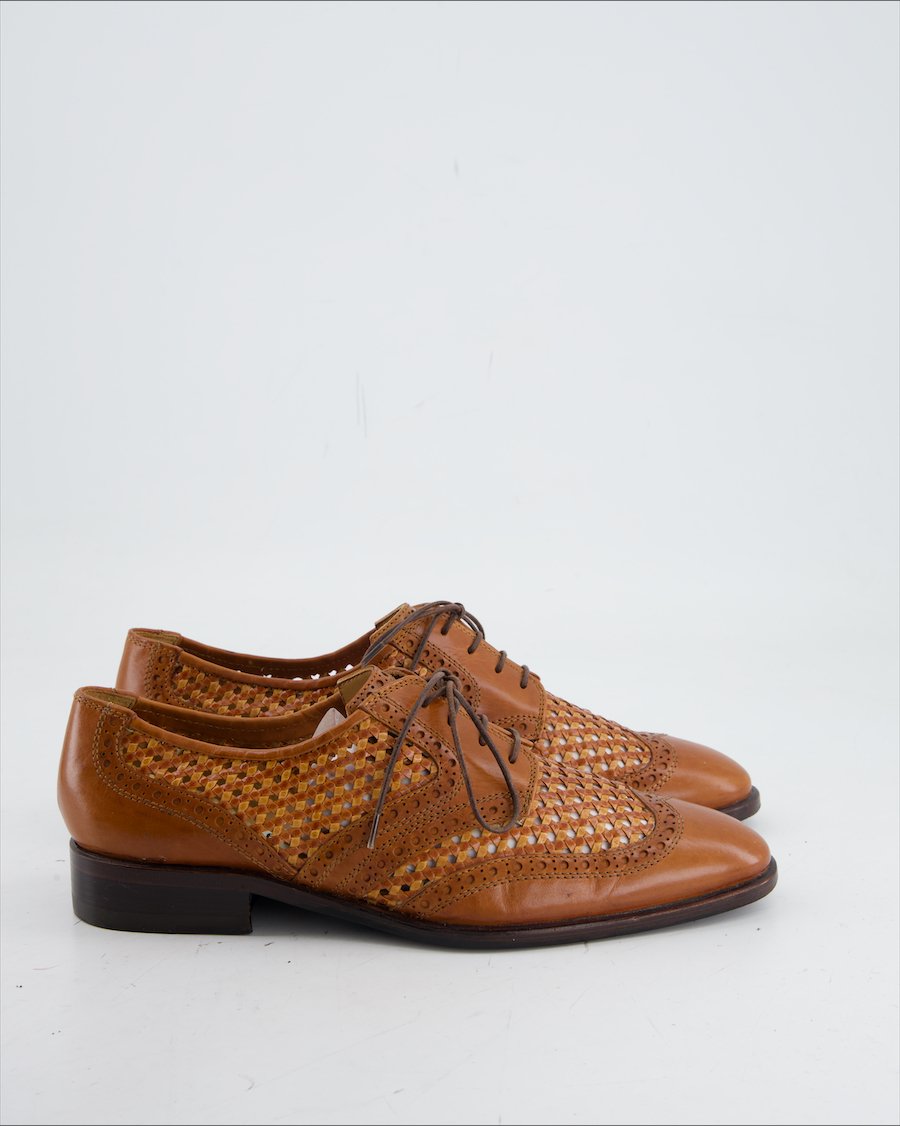 Lorenzo Banfi Flats Leather Brown Eu 38.5