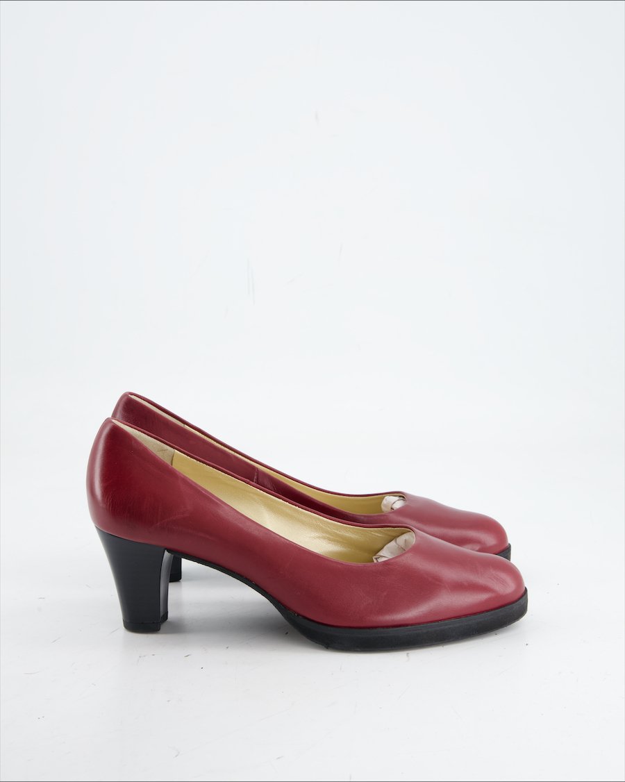 Peter Kaiser Heels Leather Burgundy Eu 36