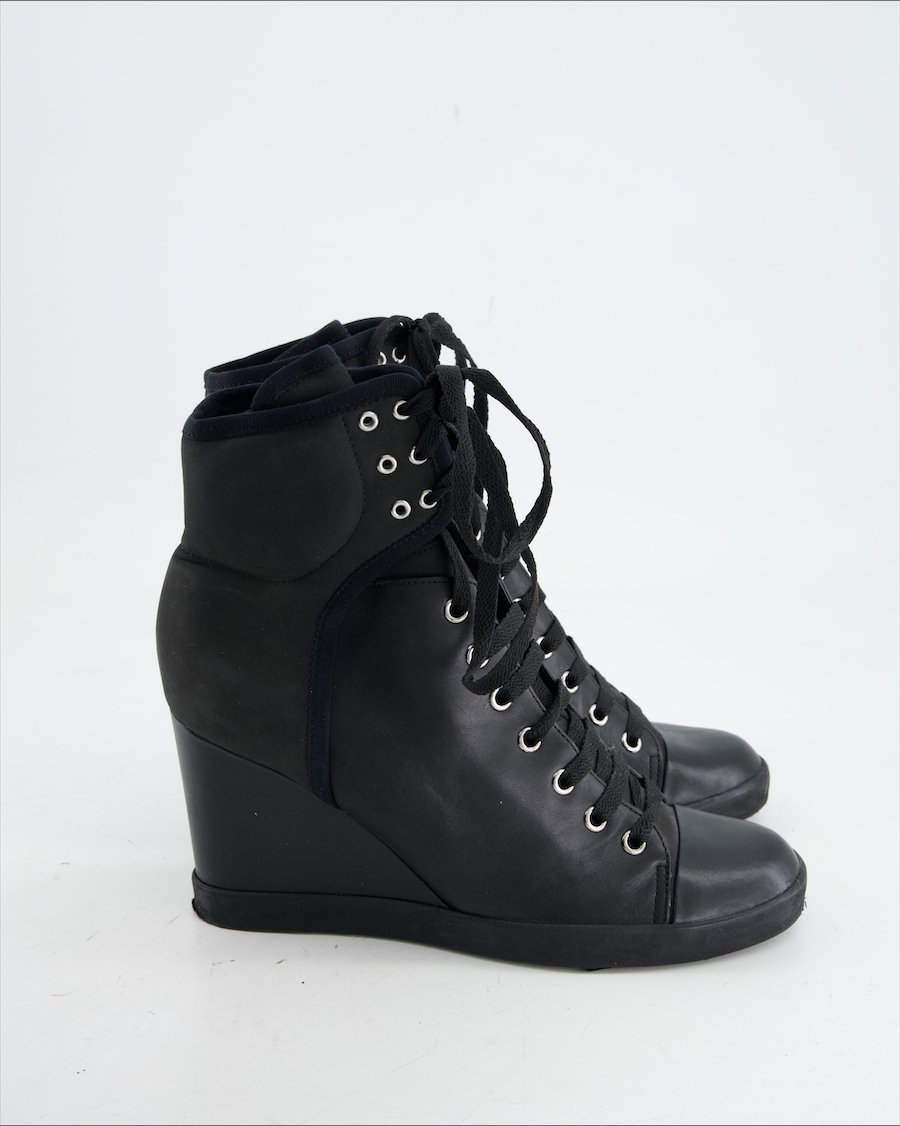 See By Chloe Heels Leather Black Eu 40