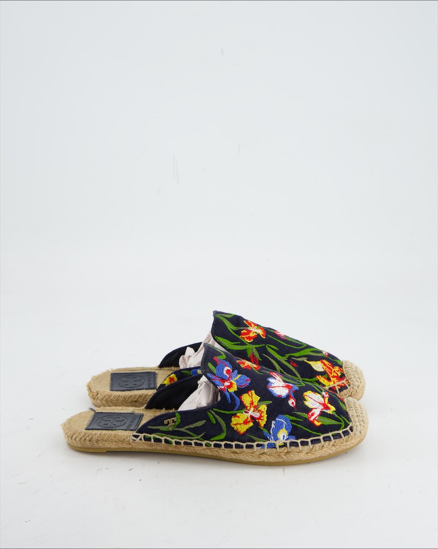 Tory Burch Flats Cloth Black Eu 36.5