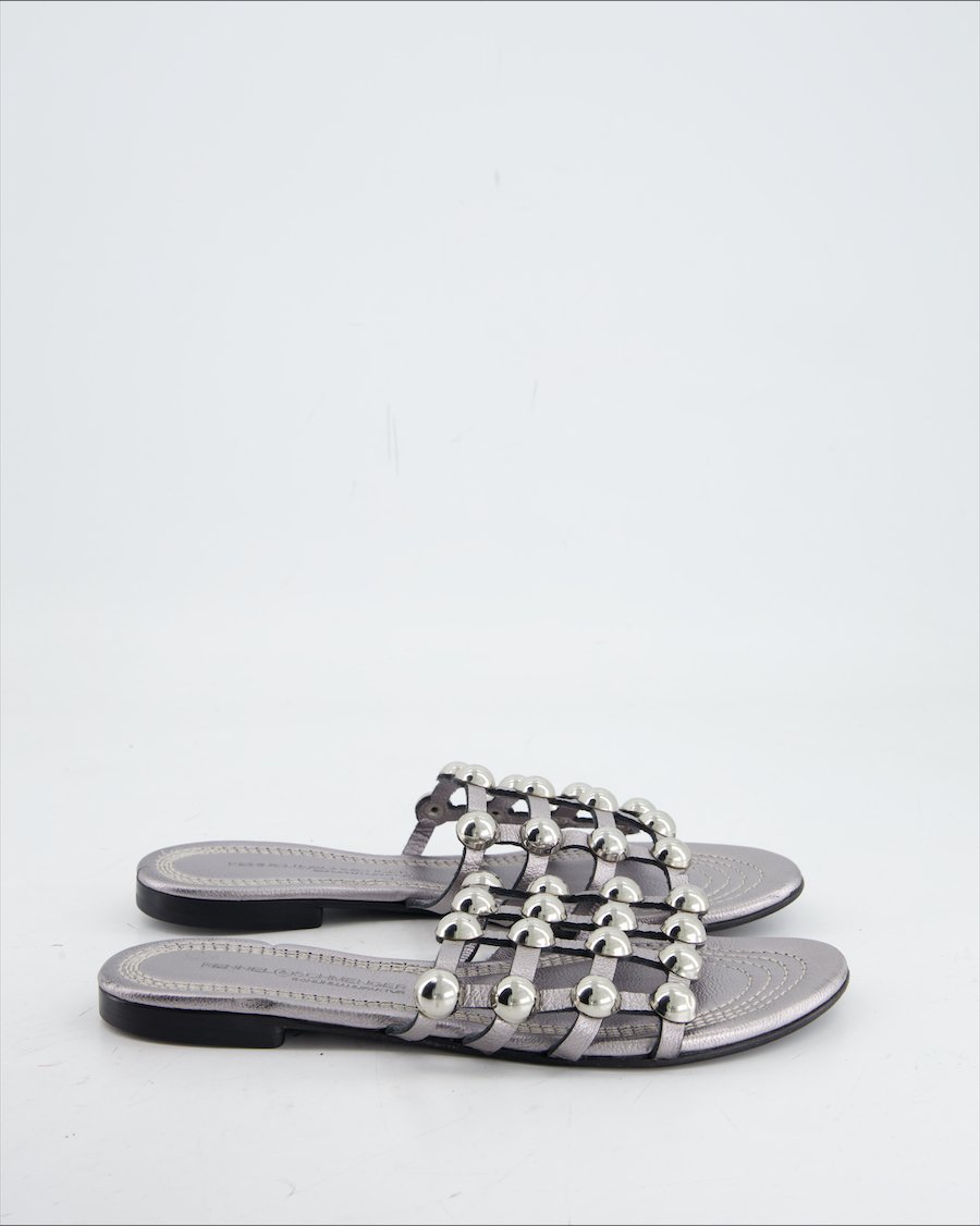 Kennel & Schmenger Sandals Leather Silver Eu 38.5
