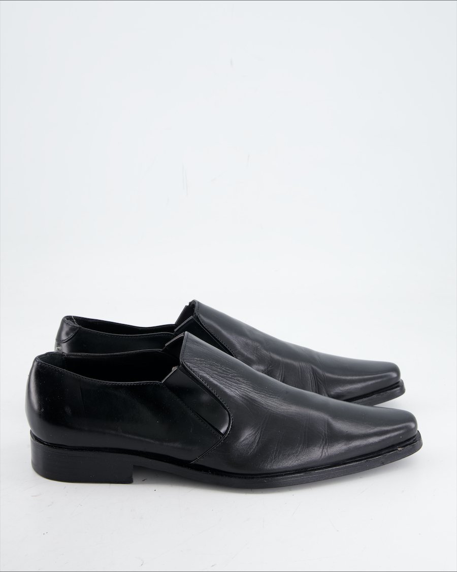 Doucal's Flats Leather Black Eu 40.5