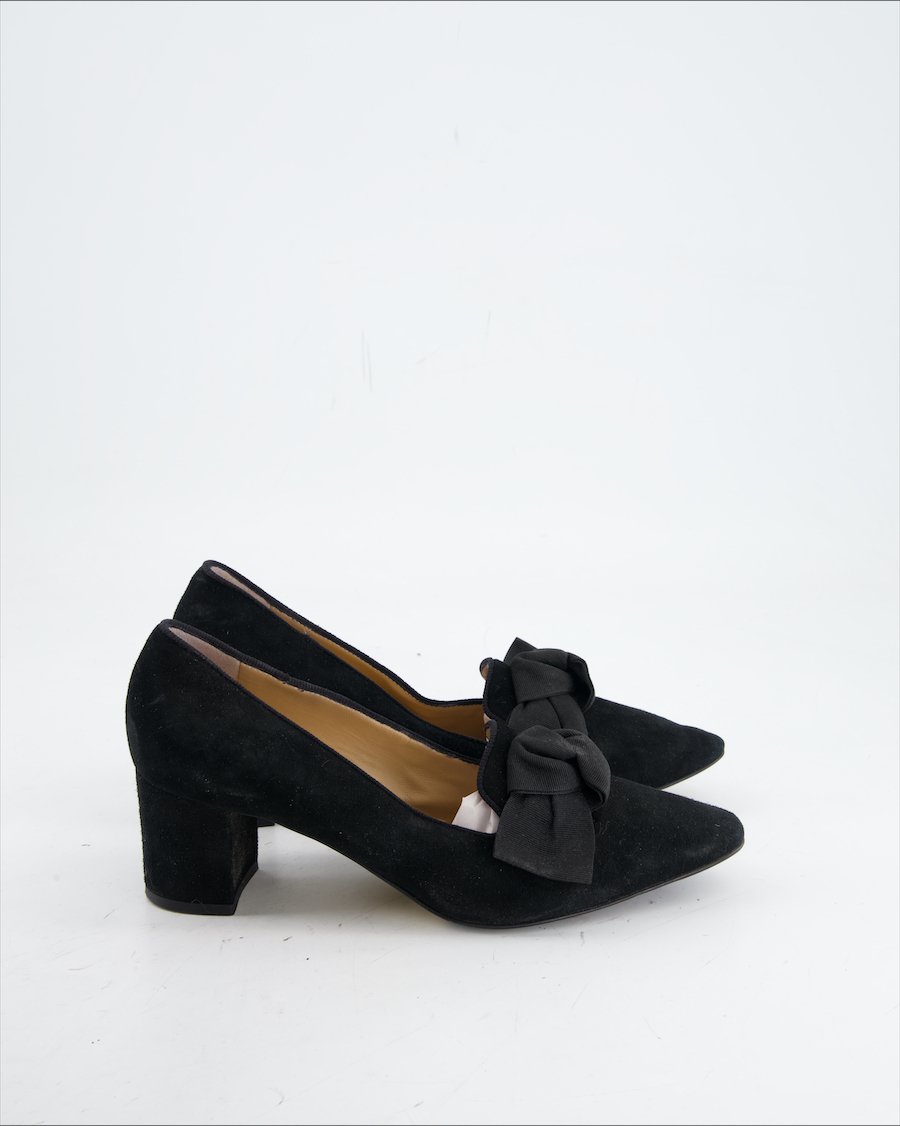 Russell & Bromley Heels Suede Black Eu 37