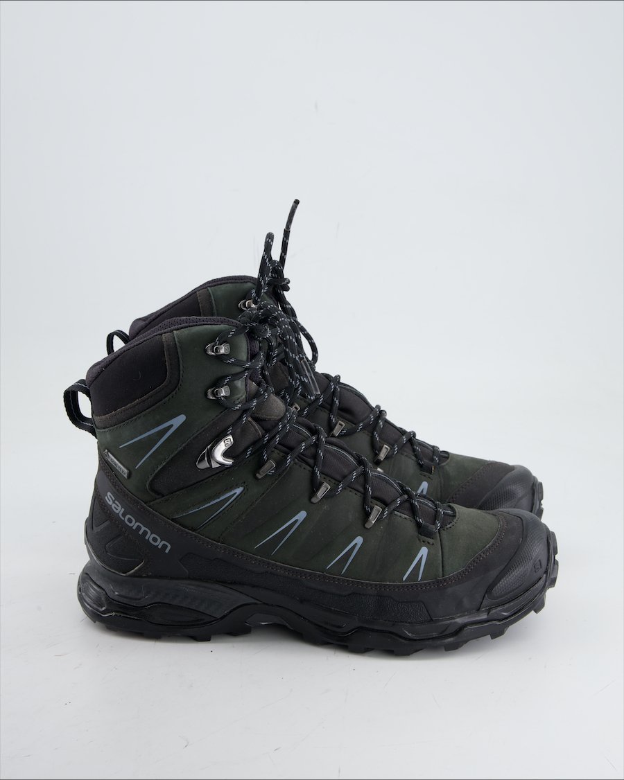 Salomon Boots Leather Anthracite Eu 41.5
