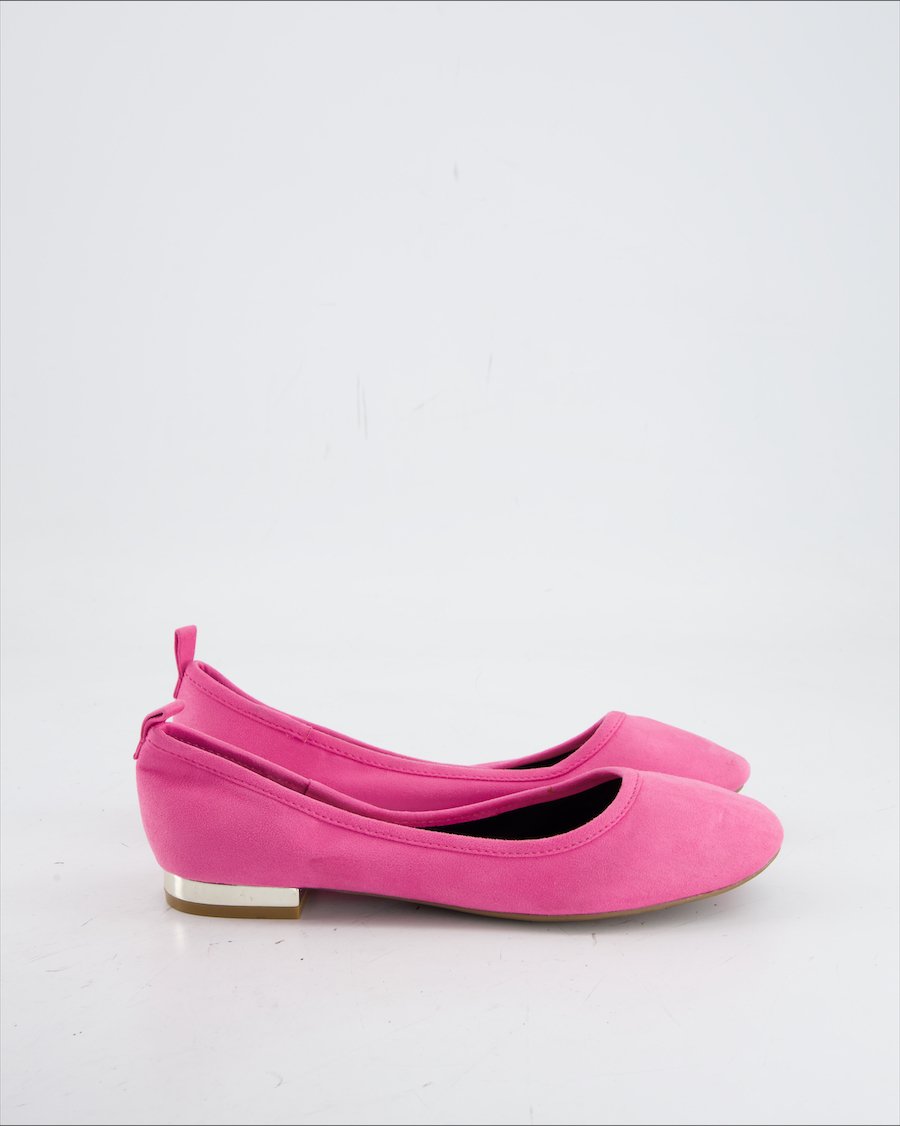 Aldo Ballet Flats Suede Pink