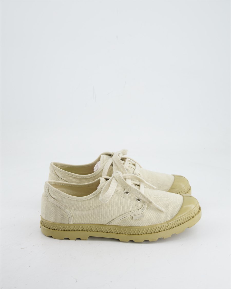 Palladium Trainers Cloth Beige Eu 39