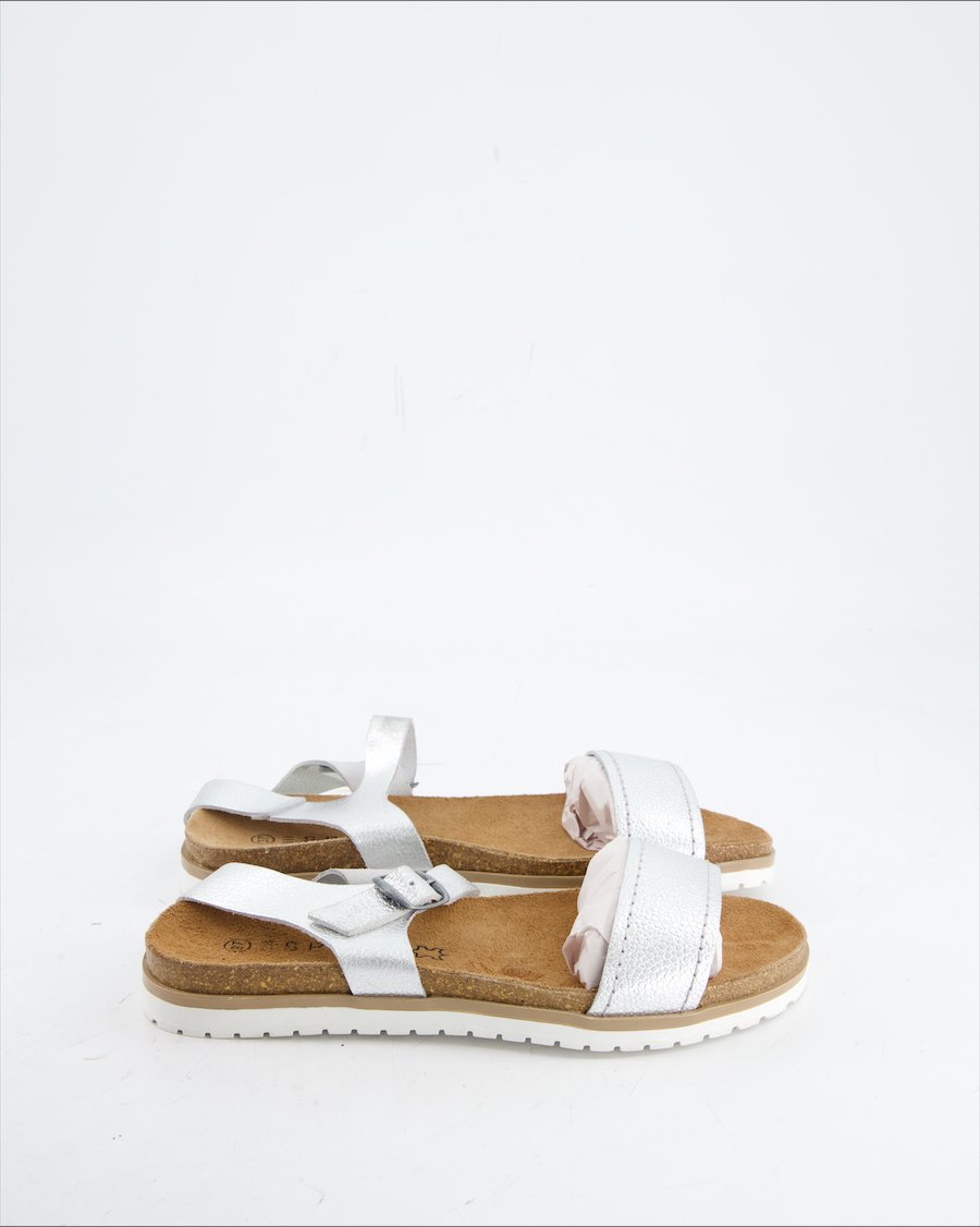 Esprit Sandals Leather Silver Eu 37
