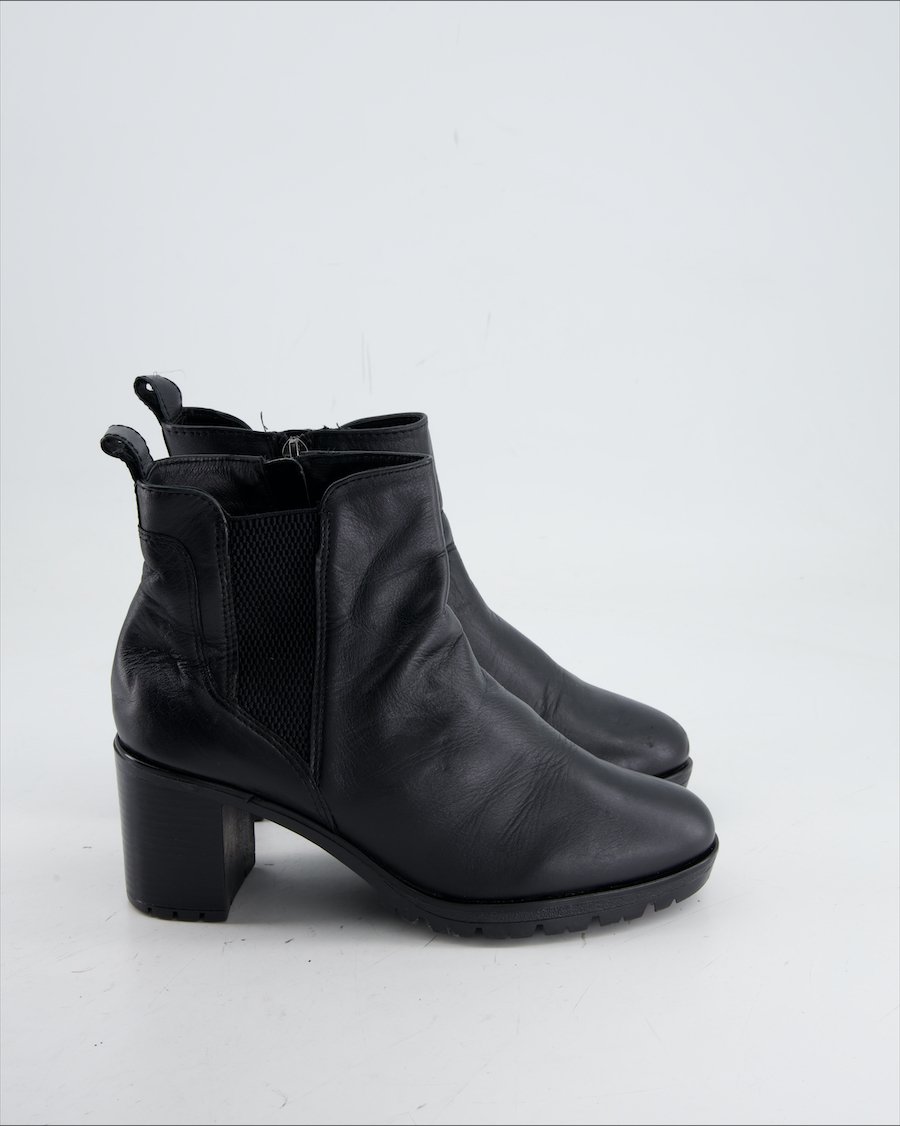 Roberto Santi Ankle Boots Leather Black Eu 37