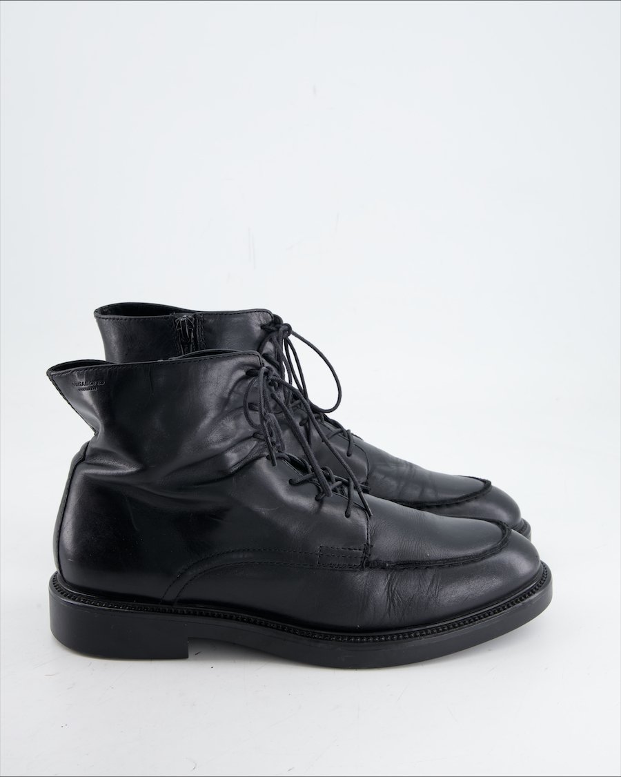 Vagabond Flats Leather Black Eu 41