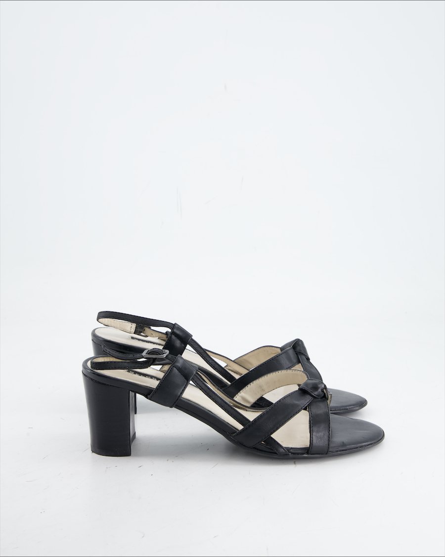 Belmondo Sandals Leather Black Eu 37
