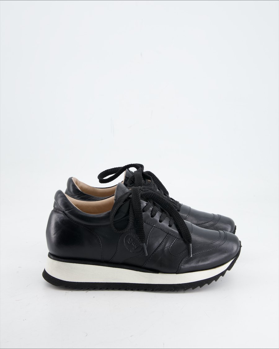 Unbranded Trainers Leather Black Eu 36