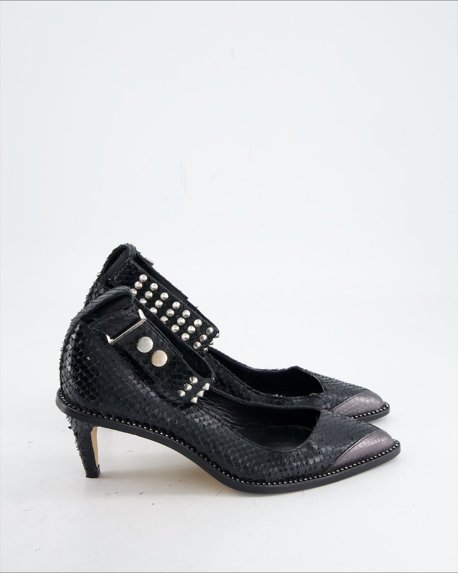 Zadig & Voltaire Heels Leather Black Eu 36