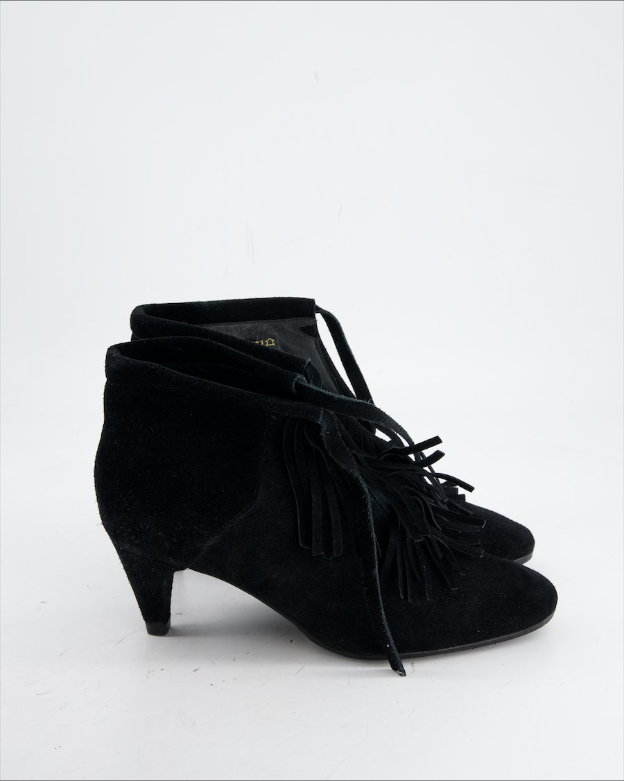 Maje Ankle Boots Suede Black Eu 39