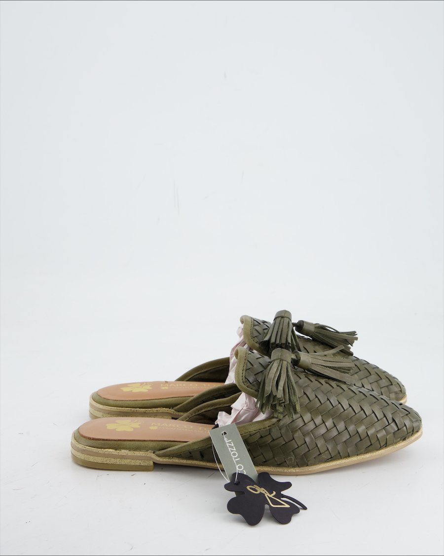 Marco Tozzi Sandals Leather Green Eu 37