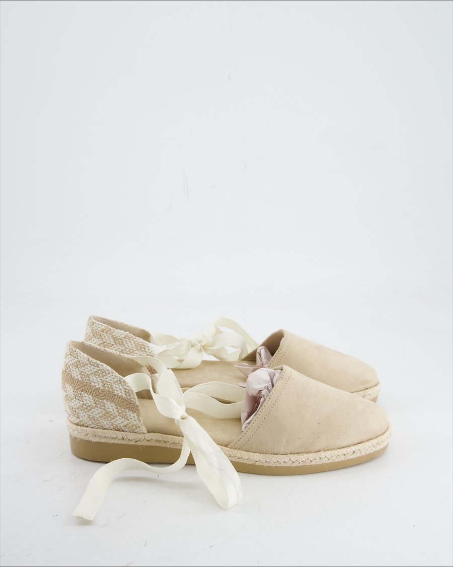 Graceland Espadrilles Suede Beige Eu 40