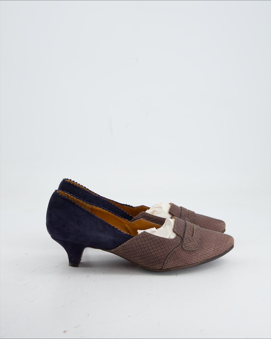 Chie Mihara heels Leather Brown Eu 37