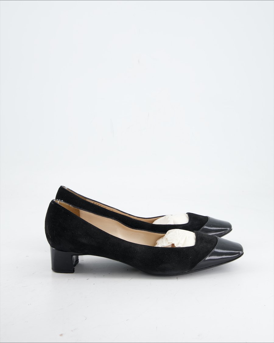 Giorgio Armani Flats Leather Black Eu 39