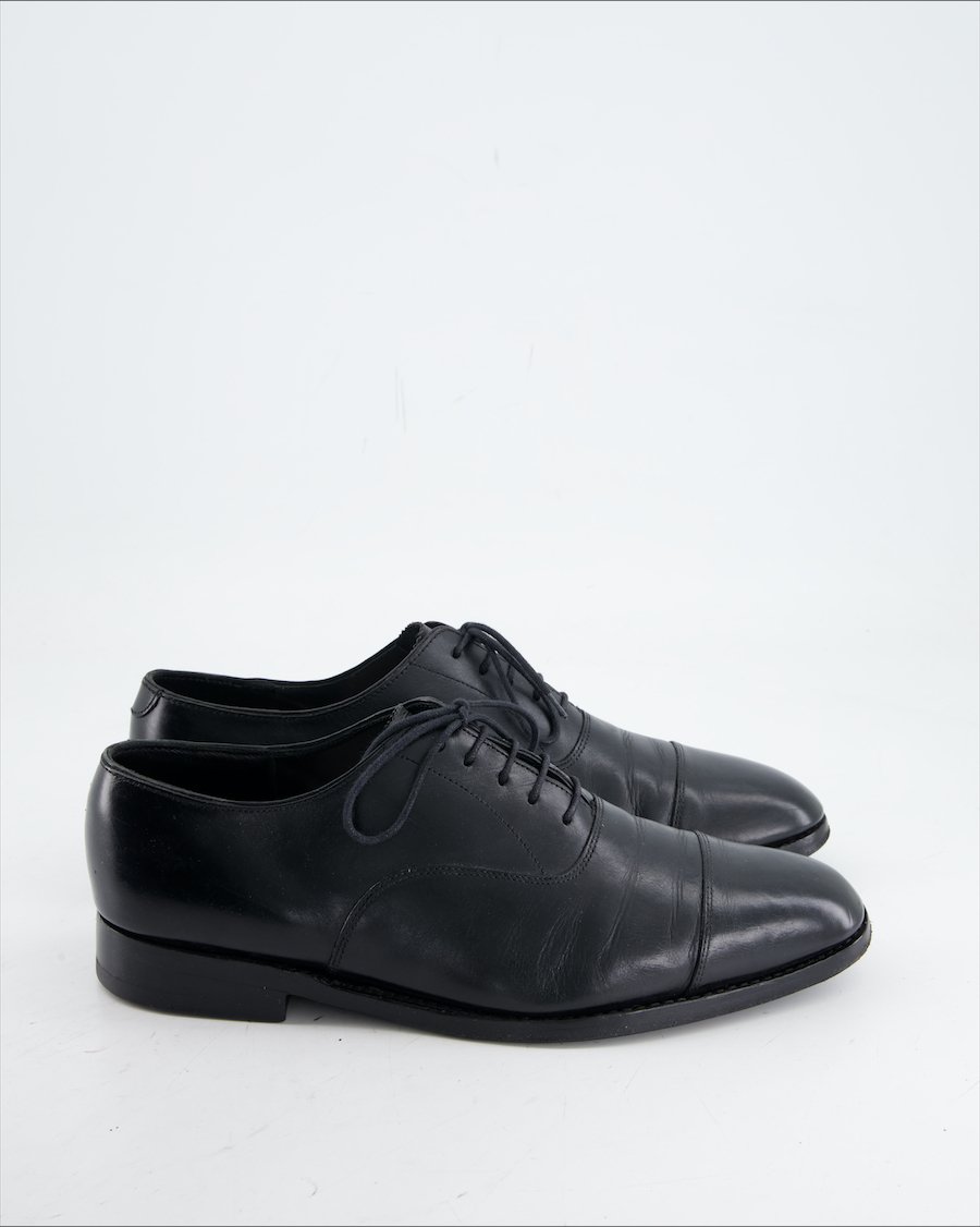 Loake Flats Leather Black Eu 42