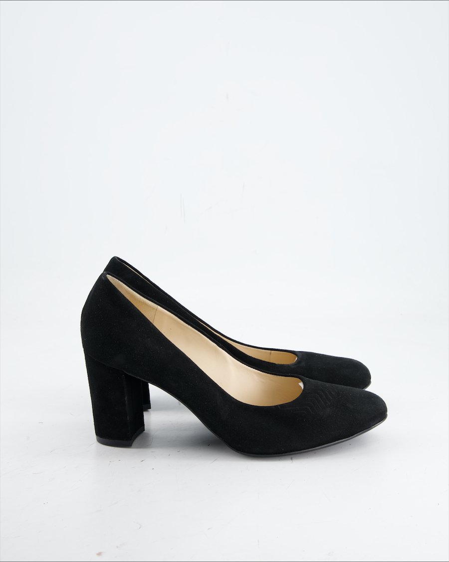 Hogl Heels Suede Black Eu 39