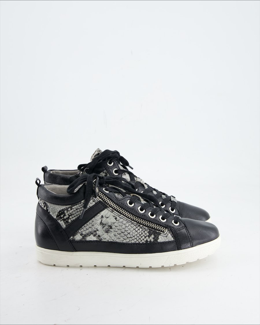 Caprice Trainers Leather Black Eu 37