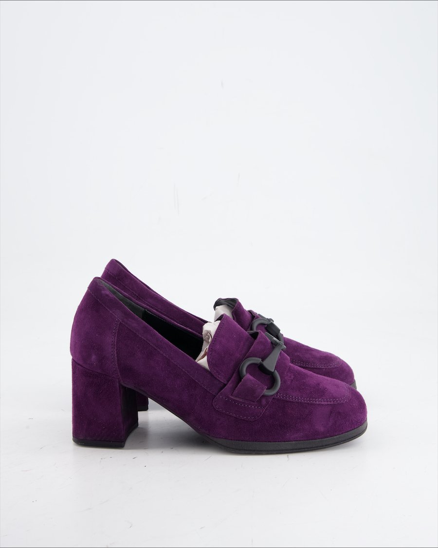 Gabor Heels Suede Purple Eu 36